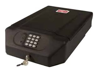 Reskal - Coffre-fort de Voyage 9L - Boîtier de sécurité à clé ou à code - acier noir