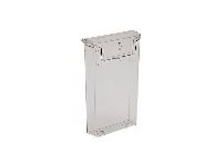 INOVSHOP - Porte brochures extérieur 1/3 A4 - avec couvercle rabattable - à fixer au mur ou sur vitrine
