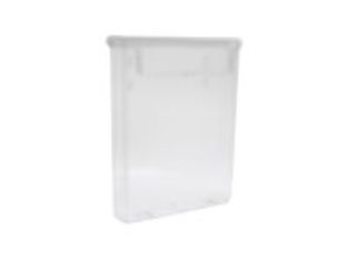 INOVSHOP - Porte brochures extérieur A4 - avec couvercle rabattable - à fixer au mur ou sur vitrine