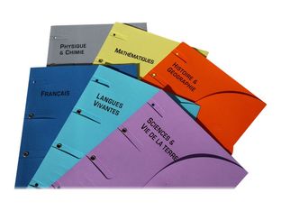 Smartfolder - Chemise à 3 rabats - mathématiques