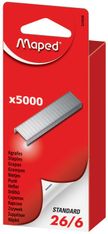 Maped - Boîte de 5000 Agrafes 26/6 - jusqu'à 20 feuilles