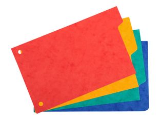 Exacompta Forever - Intercalaire 4 positions - pour fiches Bristol 10 x 15 cm - carte recyclée