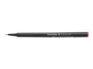Schneider Topliner 967 - Feutre fin - 0,4 mm - rouge - pointe extra fine
