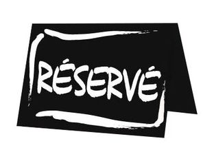 Bequet - 10 Chevalets de table "A la craie" - 7 x 5 cm