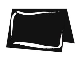 Bequet - 10 Chevalets de table "à la craie" - 7 x 5 cm