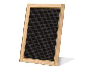 Bequet - 3 Chevalets de comptoir "écolière" - 15 x 22 cm - cadre faux bois