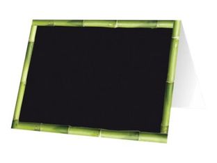 Bequet Bamboo - 10 Chevalets noirs - 7 x 5 cm