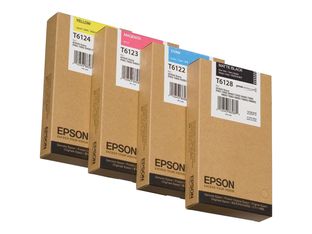 Epson T6124 - jaune - cartouche d'encre originale