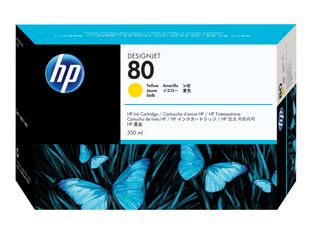 HP 80XL - jaune - cartouche d'encre originale (C4848A)