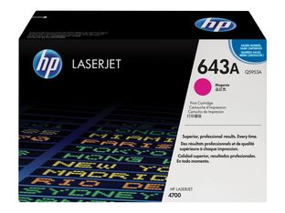 HP 643A - magenta - cartouche laser d'origine (Q5953A)