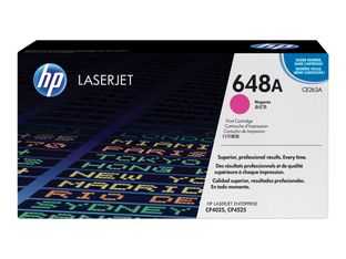 HP 648A - Magenta - cartouche laser d'origine (CE263A) 