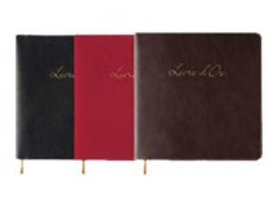 Oberthur Milano - Livre d'or 25 x 25 cm - disponible dans différentes couleurs