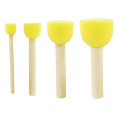Cléopâtre - pack de 4 - Pinceaux mousse - plusieurs diamêtres disponibles