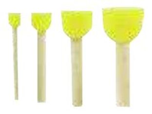 Cléopâtre - pack de 4 - Pinceaux mousse - plusieurs diamêtres disponibles