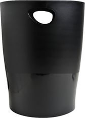 Exacompta Ecobin - Corbeille à papier 15L - noir