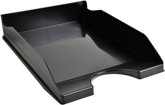 Exacompta Ecotray - Corbeille à courrier noir - A4+