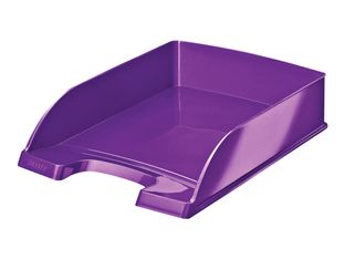 Leitz WOW - Corbeille à courrier violet