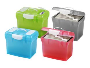 Oxford Class'N Go - Valisette avec 5 dossiers suspendus - polypropylène - disponible dans différentes couleurs