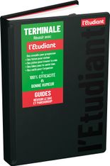 L'ETUDIANT BAC TERMINAL Agenda Scolaire - 12x18cm - Noir - Hamelin