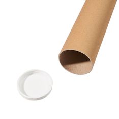 Tube d'expédition rond - 5 cm (diamètre) x 61 cm - brun - Logistipack