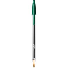 BIC Cristal - Stylo à bille - vert - 1 mm - pointe moyenne