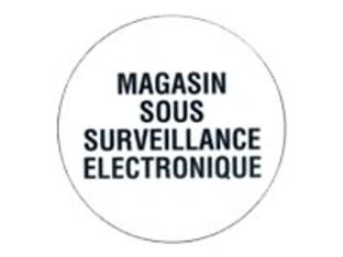 Pickup - Pictogramme rond - Magasin sous surveillance éléctronique - 200 mm
