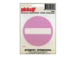 Pickup - Pictogramme inversé - Entrée inderdite - 100 x 100 mm