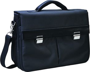 Carpentras Sign - Sacoche pour ordinateur portable 15,6" - 3 soufflets - noir