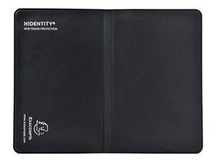 Exacompta Hidentity - Etui de protection de carte de visite - PVC - noir