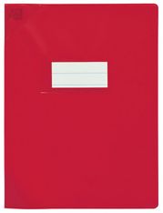 Oxford Strong Line - Protège cahier sans rabat - 17 x 22 cm - rouge opaque