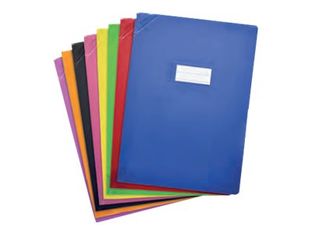 Oxford Strong Line - Protège cahier sans rabat - A4 (21x29,7 cm) - disponible dans différentes couleurs opaques
