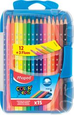 Maped Color'Peps - 15 Crayons de couleur