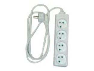 Multiprise sans interrupteur 4 prises - 4m