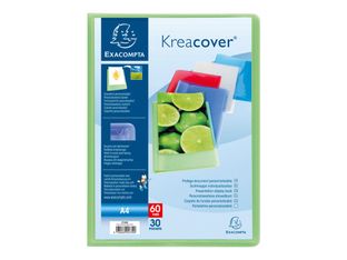 Exacompta Kreacover - Porte vues personnalisable - 100 vues - A4 - disponible dans différentes couleurs