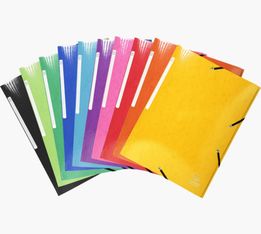 Exacompta Iderama - Chemise à rabats - A4 - pour 300 feuilles - disponible dans différentes couleurs