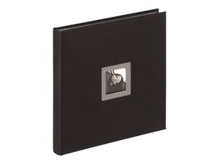 Walther - Album photo 30 x 30 cm - Black & White - noir