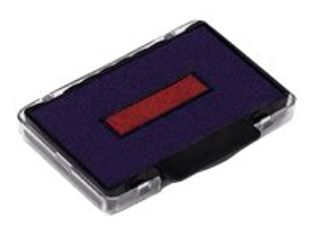 Trodat - 3 Encriers bicolores 6/53/2 recharges pour tampon 5440 - bleu/rouge