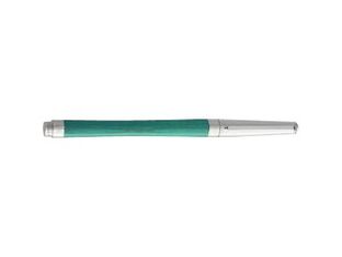 Oberthur NATURAL CONSTANCE - Stylo plume - Turquoise/ Chrome Mat