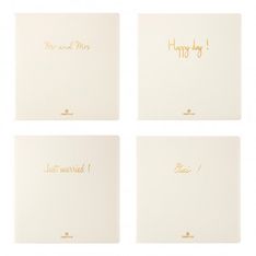 Oberthur Mr & Mrs - Livre d'or 25 x 25 cm - différents modèles disponibles