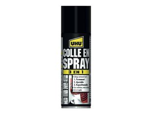 UHU - Colle en spray 3 en 1 - 200 ml