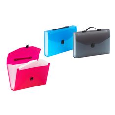 Viquel Propyglass - Classeur ménager (valisette trieur) 12 onglets - disponible dans différentes couleurs