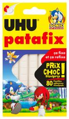 UHU Patafix Collector - 80 pastilles adhésives - blanc - non permanent