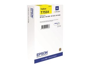 Epson T7554 - jaune - cartouche d'encre originale
