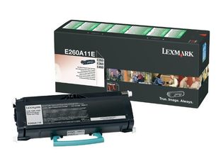 Lexmark E260A11E - noir - cartouche laser d'origine