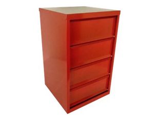 Meuble à clapets - 4 clapets - rouge