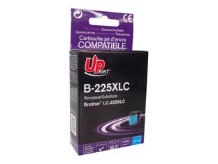 Cartucho de Tinta Brother LC225XL Cian Compatible Uprint XL 22114
