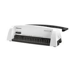 Fellowes Starlet 2+ - machine à relier / relieuse perforeuse manuelle - perfore 12 feuilles - relie 120f