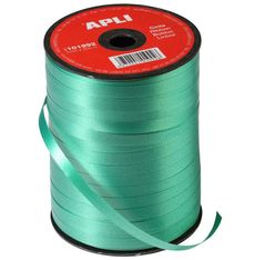 Apli Agipa - Bolduc lisse - ruban d'emballage 7 mm x 500 m - vert