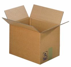 25 Cartons déménagement - 27 cm x 19 cm x 12 cm - simple cannelure - Logistipack
