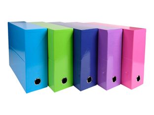 Exacompta Iderama - Boîte de transfert - dos 90 mm - disponible dans différentes couleurs